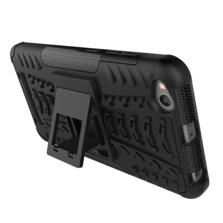Защитный чехол UniCase Hybrid X для Xiaomi Redmi 4A - Black: фото 4 из 10
