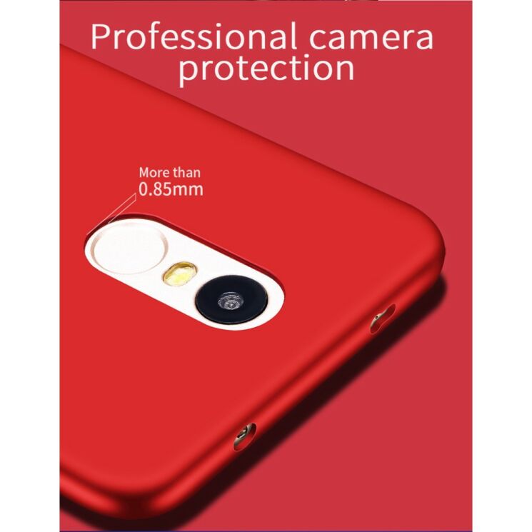 Силіконовий (TPU) чохол X-LEVEL Matte для Xiaomi Redmi Note 4X - Gold: фото 9 з 12