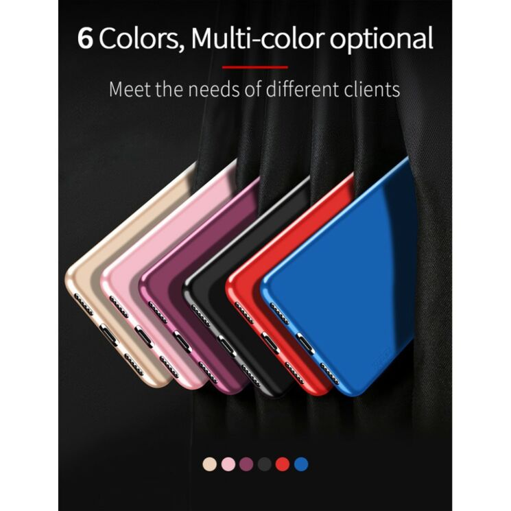Силиконовый (TPU) чехол X-LEVEL Matte для Xiaomi Redmi Note 4X - Black: фото 3 из 12