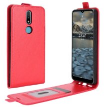 Чохол Deexe Flip Case для Nokia 2.4 - Red: фото 1 з 9
