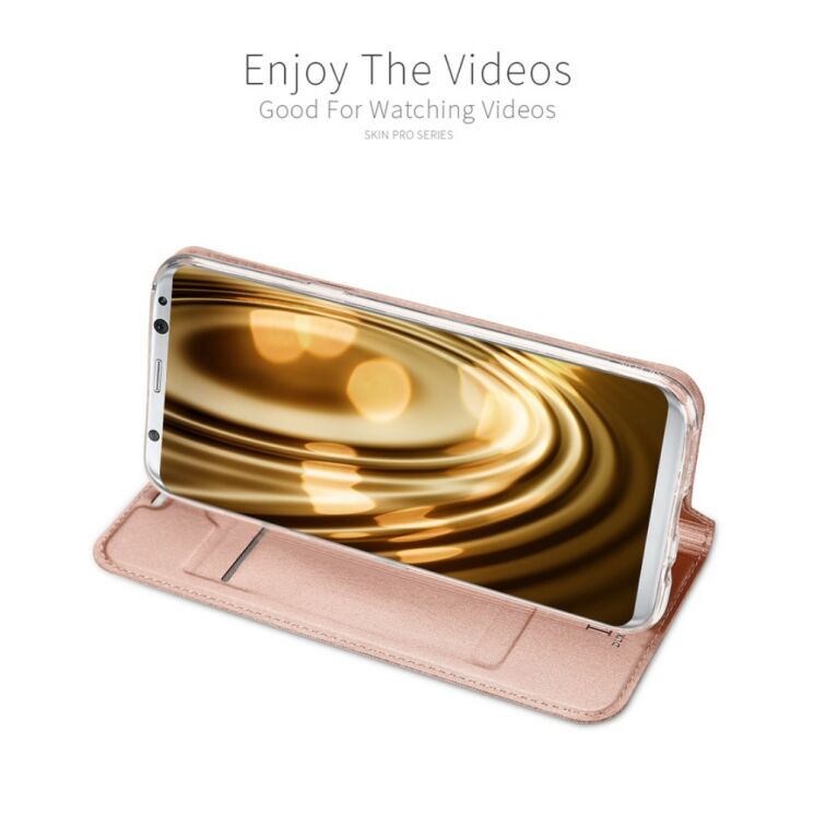 Чехол-книжка DUX DUCIS Skin Pro для Samsung Galaxy S8 Plus (G955) - Gold: фото 9 из 10