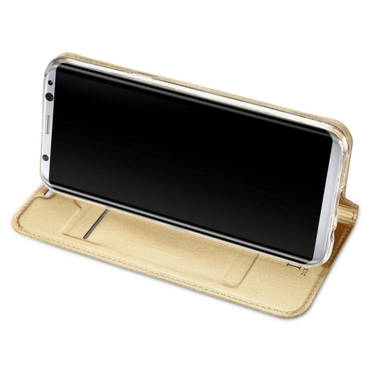 Чехол-книжка DUX DUCIS Skin Pro для Samsung Galaxy S8 Plus (G955) - Gold: фото 4 из 10