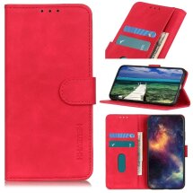 Чехол-книжка KHAZNEH Retro Wallet для Samsung Galaxy A53 - Red: фото 1 из 10