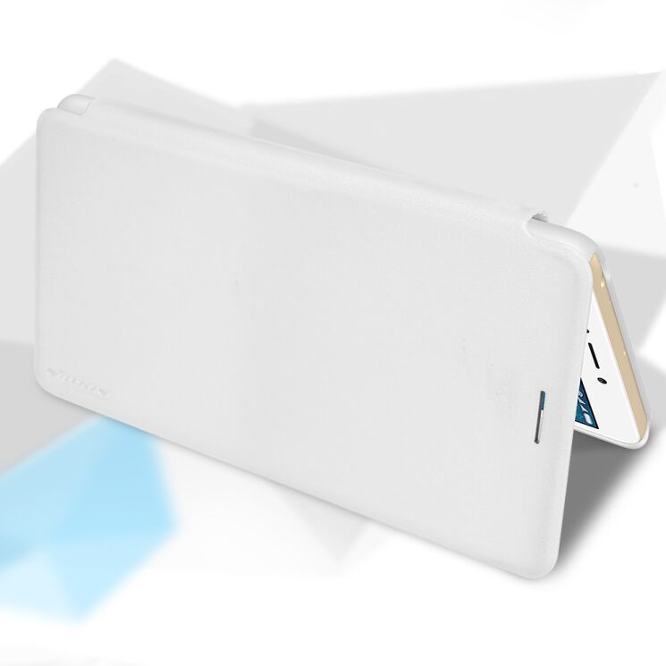 Чехол-книжка NILLKIN Sparkle Series для Xiaomi Mi Max 2 - White: фото 14 из 24