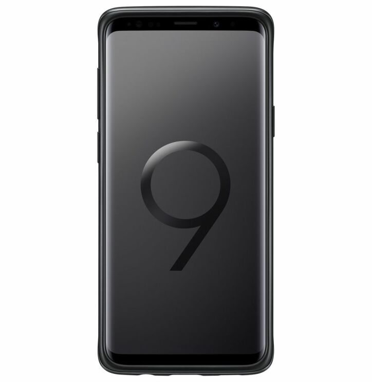 Чехол Protective Standing Cover для Samsung Galaxy S9+ (G965) EF-RG965CBEGRU - Black: фото 2 из 7