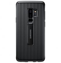 Чехол Protective Standing Cover для Samsung Galaxy S9+ (G965) EF-RG965CBEGRU - Black: фото 1 из 7