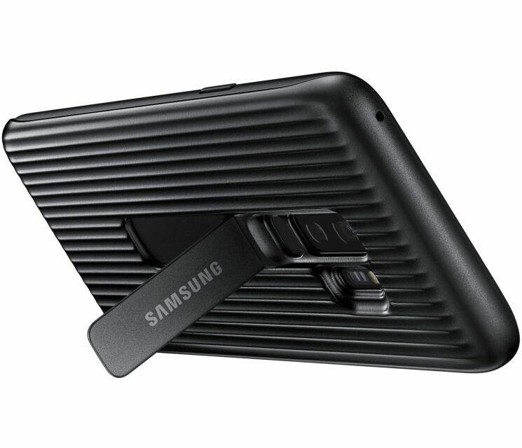 Чехол Protective Standing Cover для Samsung Galaxy S9+ (G965) EF-RG965CBEGRU - Black: фото 7 из 7