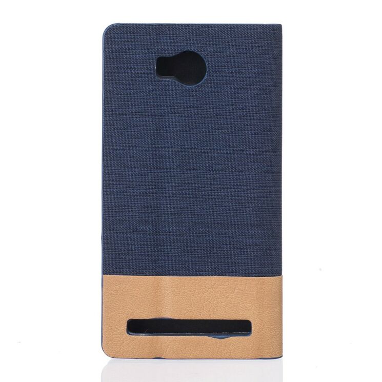 Чохол UniCase Cross Texture для Huawei Y3 II - Dark Blue: фото 2 з 9