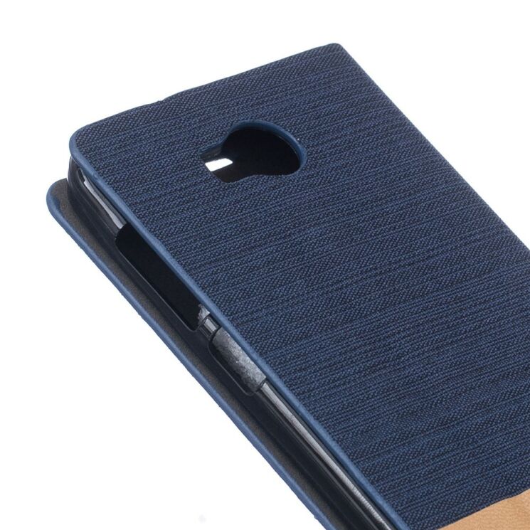 Чехол UniCase Cross Texture для Huawei Y3 II - Dark Blue: фото 6 из 9