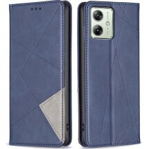 Чохол UniCase Geometric Pattern для Motorola Moto G54 / G54 Power - Blue: фото 1 з 8