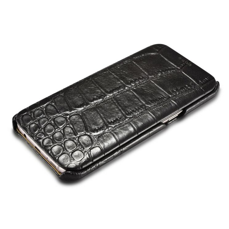 Кожаный чехол ICARER Classic Croco для Samsung Galaxy S7 edge (G935): фото 5 з 14