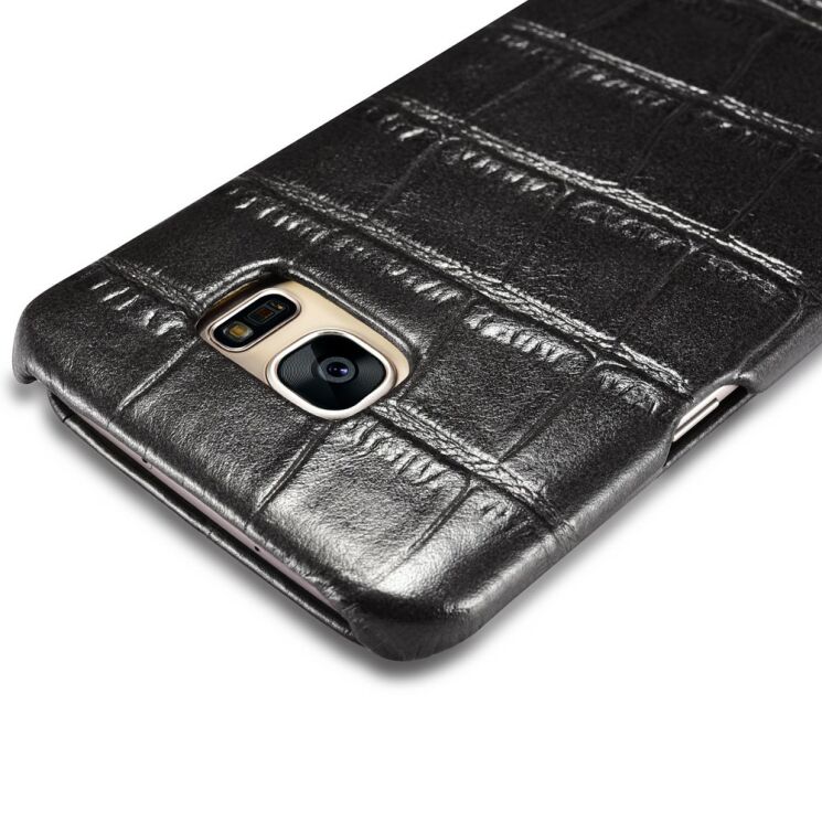 Кожаный чехол ICARER Classic Croco для Samsung Galaxy S7 edge (G935): фото 13 з 14