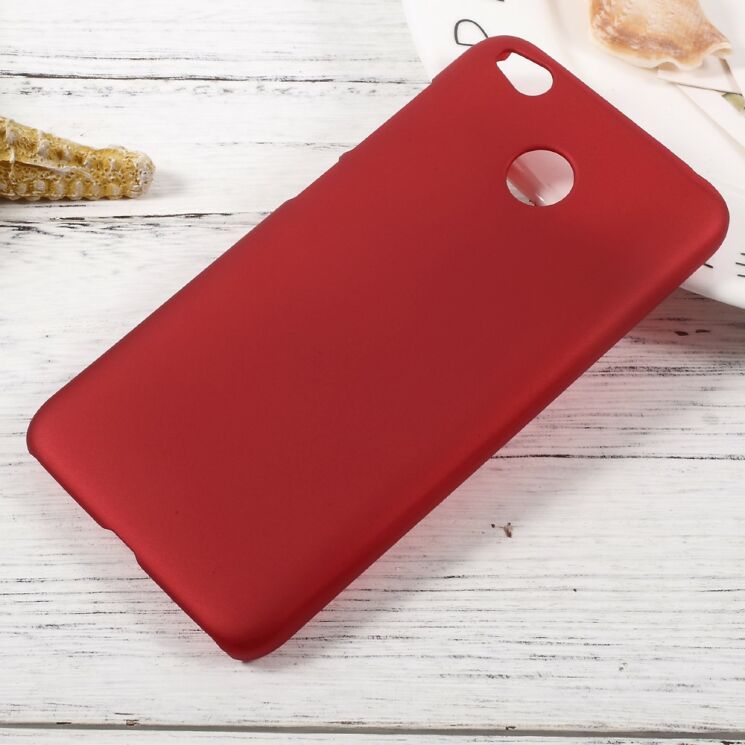 Пластиковый чехол Deexe Hard Shell для Xiaomi Redmi 4X - Red: фото 1 из 3