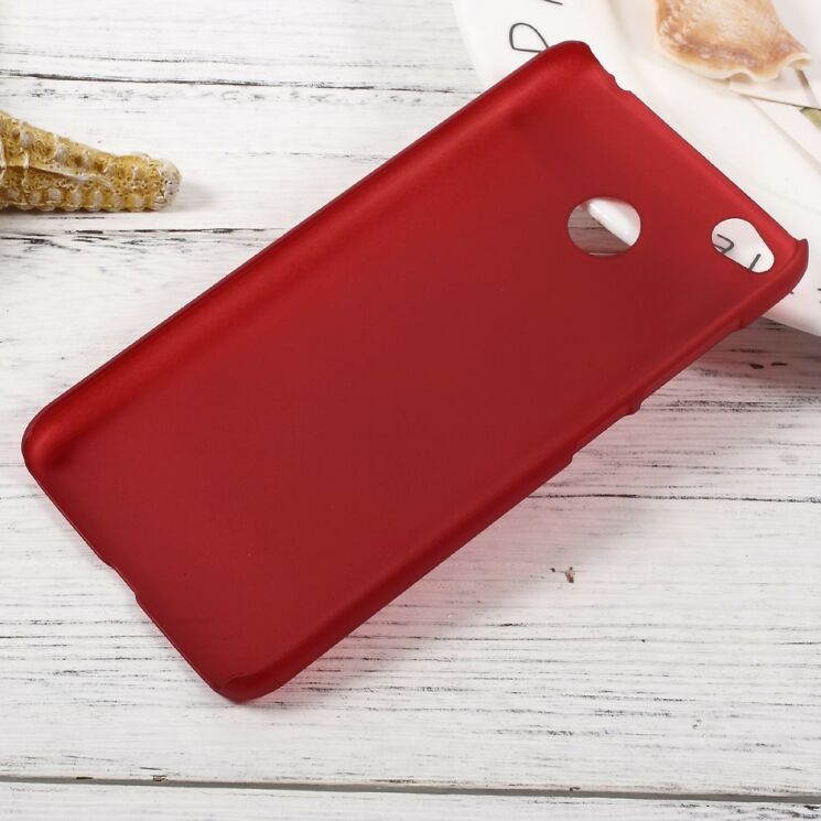 Пластиковый чехол Deexe Hard Shell для Xiaomi Redmi 4X - Red: фото 2 из 3