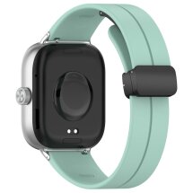 Ремешок Deexe Magnetic Braselet для Xiaomi Redmi Watch 4 / Mi Smart Band 8 Pro - Teal Green: фото 1 из 8