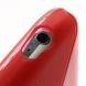 Силиконовая накладка Deexe S Line для Samsung Galaxy S4 (i9500) - Red (GS4-9583R). Фото 4 из 7