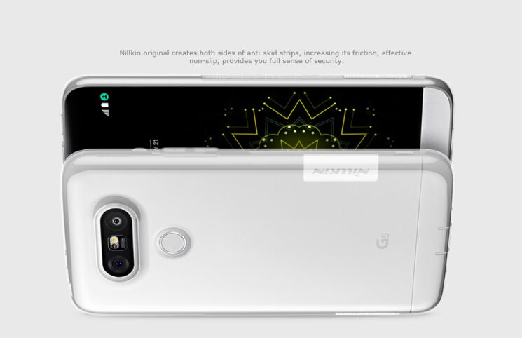 Силиконовый чехол NILLKIN Nature для LG G5 - White: фото 15 из 17