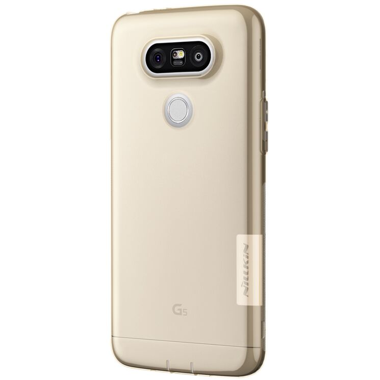Силиконовый чехол NILLKIN Nature для LG G5 - Gold: фото 3 из 17