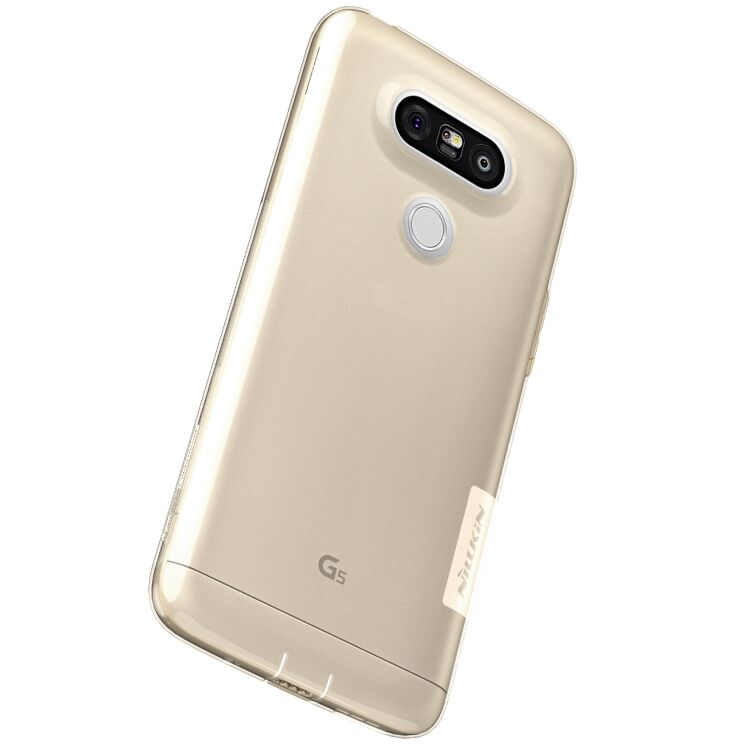 Силіконовий чохол NILLKIN Nature для LG G5 - Gold: фото 4 з 17