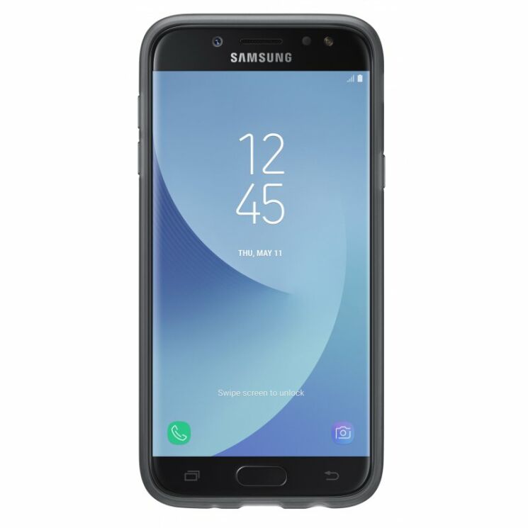 Силиконовый чехол Jelly Cover для Samsung Galaxy J5 2017 (J530) EF-AJ530TBEGRU - Black: фото 3 из 3