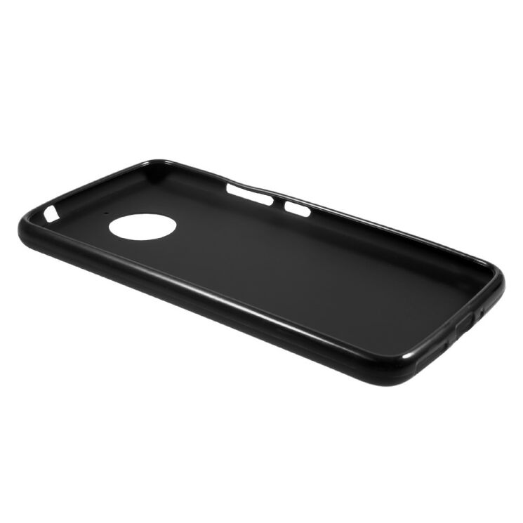 Силіконовий (TPU) чохол Deexe Soft Case для Motorola Moto E Plus / E4 Plus - Black: фото 7 з 7