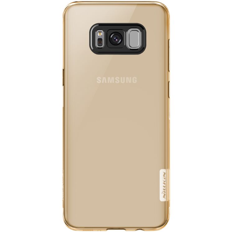 Силиконовый (TPU) чехол NILLKIN Nature TPU для Samsung Galaxy S8 Plus (G955) - Gold: фото 5 из 15