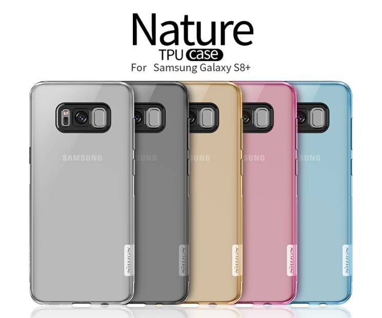 Силиконовый (TPU) чехол NILLKIN Nature TPU для Samsung Galaxy S8 Plus (G955) - Gray: фото 7 из 15