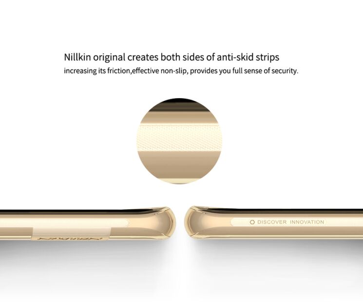 Силіконовий (TPU) чохол NILLKIN Nature TPU для Samsung Galaxy S8 Plus (G955) - Gold: фото 11 з 15