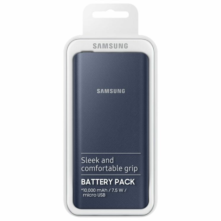 Внешний аккумулятор Samsung Battery Pack 10000mAh (EB-P3000BNRGRU) - Dark Blue: фото 6 з 7