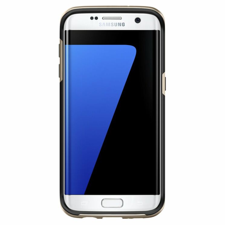 Защитная накладка SGP Neo Hybrid для Samsung Galaxy S7 Edge - Champagne Gold: фото 6 из 14