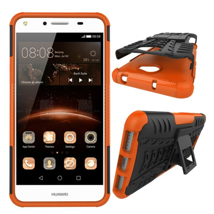 Защитная накладка UniCase Hybrid X для Huawei Y5 II - Orange: фото 2 из 8