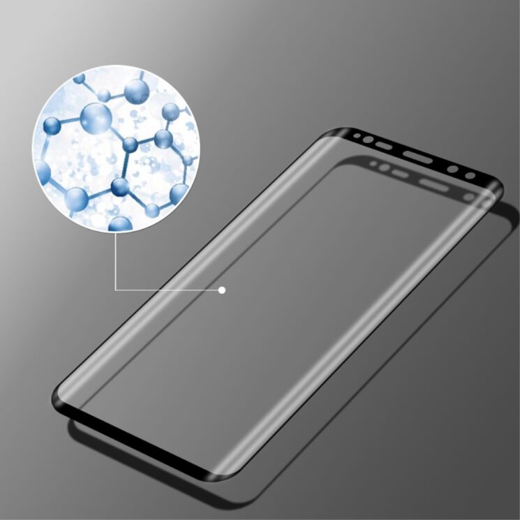 Защитное стекло MOFI 3D Curved Edge для Samsung Galaxy S9+ (G965) - Black: фото 7 из 8