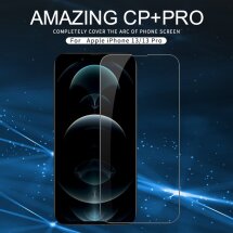 Захисне скло NILLKIN Amazing CP+ PRO для Apple iPhone 13 / 13 Pro - Black: фото 1 з 20