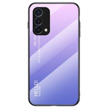 Защитный чехол Deexe Gradient Color для OnePlus Nord N200 - Pink / Purple: фото 1 из 11