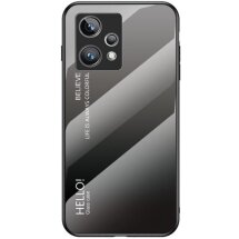 Защитный чехол Deexe Gradient Color для Realme 9 Pro+ / 9 4G - Black / Grey: фото 1 из 8