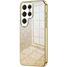 Защитный чехол Deexe Sparkles Cover для Samsung Galaxy S23 Ultra (S918) - Gold: фото 1 из 7