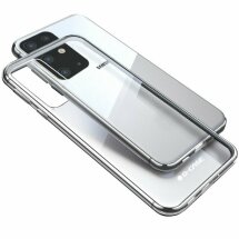 Захисний чохол G-Case Shiny Series для Samsung Galaxy S20 Ultra (G988) - Silver: фото 1 з 9