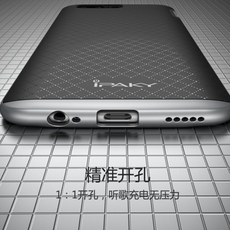 Захисний чохол IPAKY Hybrid для OnePlus 5 - Silver: фото 5 з 7