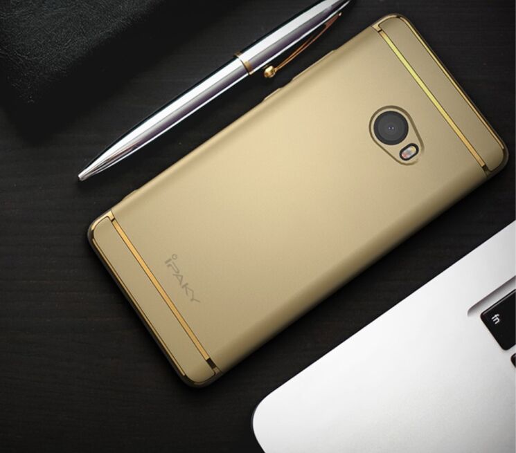 Защитный чехол IPAKY Slim Armor для Xiaomi Mi Note 2 - Gold: фото 3 из 7