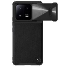 Защитный чехол NILLKIN CamShield Leather Case для Xiaomi 13 Pro - Black: фото 1 из 16