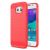 Захисний чохол UniCase Carbon для Samsung Galaxy S6 (G920) - Red: фото 1 з 9