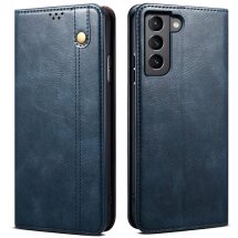Защитный чехол UniCase Leather Wallet для Samsung Galaxy S22 - Blue: фото 1 из 31