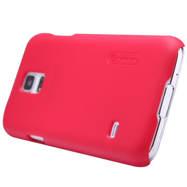 Пластиковая накладка Nillkin Frosted Shield для Samsung Galaxy S5 mini (G800) - Red: фото 4 из 6
