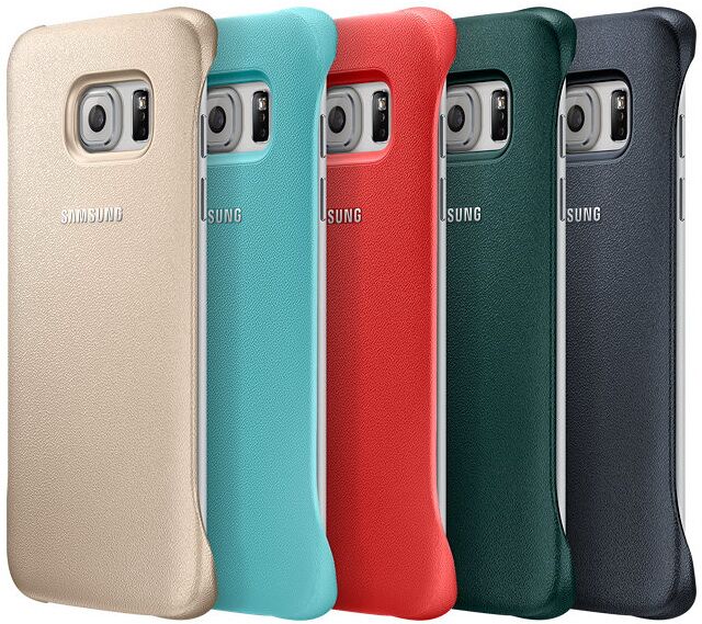 Защитная накладка Protective Cover для Samsung S6 EDGE (G925) EF-YG925BBEGRU - Red: фото 6 из 6