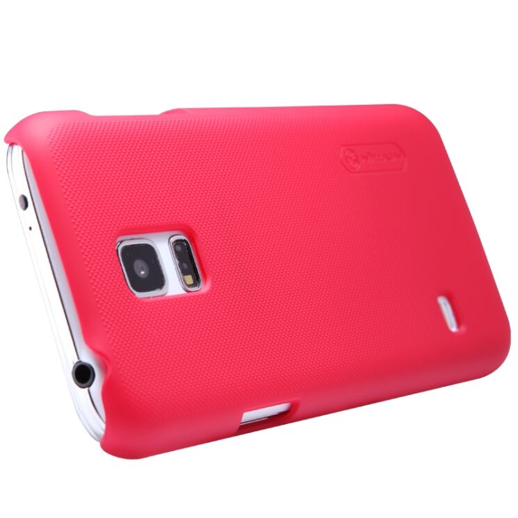 Пластиковая накладка Nillkin Frosted Shield для Samsung Galaxy S5 mini (G800) - Red: фото 3 из 6