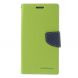 Чехол Mercury Fancy Diary для Samsung Galaxy A7 (A700) - Green (SA-1764G). Фото 3 из 11