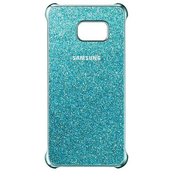 Чехол Glitter Cover для Samsung Galaxy S6 edge+ EF-XG928CFEGWW - Turquoise: фото 3 из 5