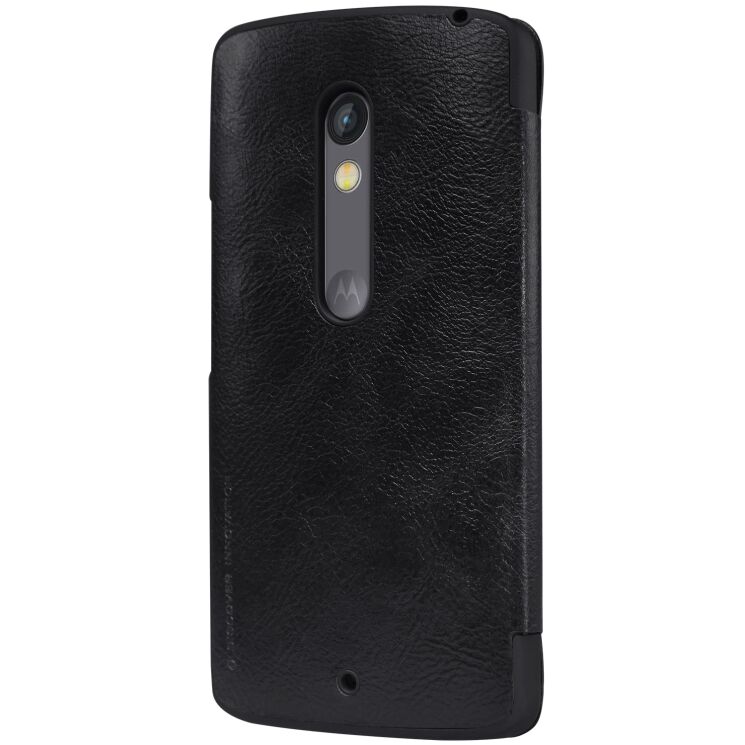 Чохол NILLKIN Qin Series для Motorola Moto X Play - Black: фото 5 з 16