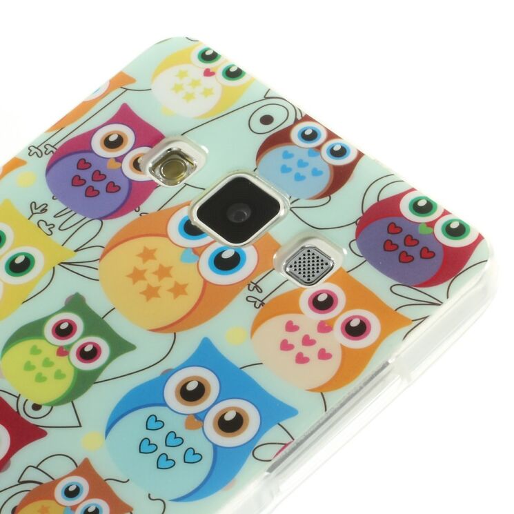 Силиконовая накладка Deexe Owl Pattern для Samsung Galaxy A5 (A500) - Owl's House: фото 4 из 7