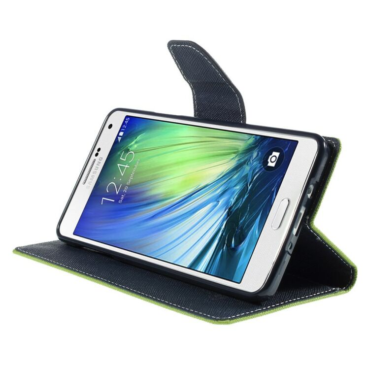 Чехол Mercury Fancy Diary для Samsung Galaxy A7 (A700) - Green: фото 4 из 11
